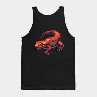 Pixelated Salamander Artistry Tank Top